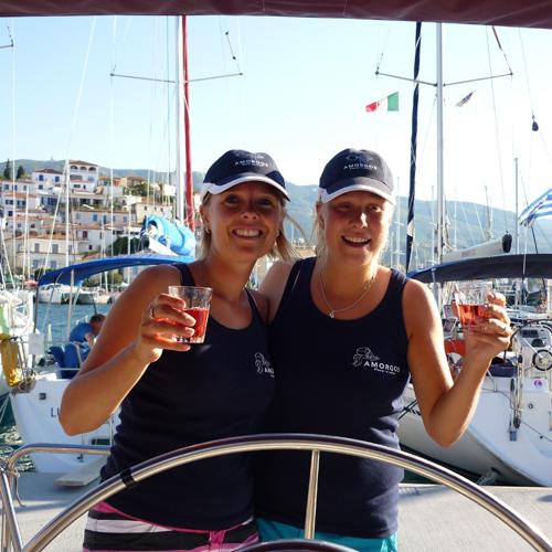 flottieljeleiders in poros